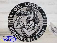 Metal Humor Sign