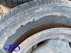 14 - 15" Concord Packer Tires (Rims Only - Tires Weathered & Cracked)