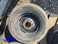 14 - 15" Concord Packer Tires (Rims Only - Tires Weathered & Cracked)
