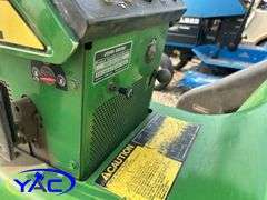 JOHN DEERE 52" RIDING MOWER 318 W/ BAGGER, ROTOTILLER & SNOWBLOWER