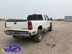 2002 CHEV SILVERADO 2500HD EXT CAB 4WD DIESEL
