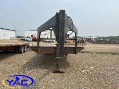 1992  DUNCAN  8' X 24' FLAT DECK TRAILER