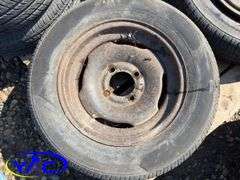 16 -15" Concord Packer Tires (Rims Only - Tires Cracked & Weathered)