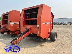2008 MASSEY FERGUSON 1756 ROUND BALER
