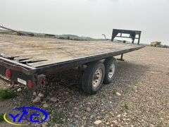 1992  DUNCAN  8' X 24' FLAT DECK TRAILER