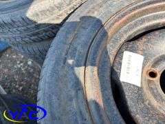 16 -15" Concord Packer Tires (Rims Only - Tires Cracked & Weathered)