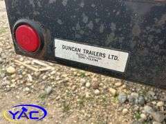 1992  DUNCAN  8' X 24' FLAT DECK TRAILER