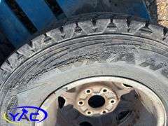 4- 245/75R16 Tires & Rims (Rims Only. Tires Cracked)