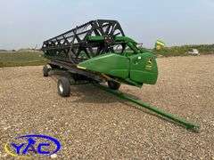 JOHN DEERE 630F HYDRAFLEX HEADER & TRANSPORT