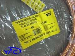 5- Rolls 1/2" Natural Gas Copper Tubing