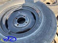 14 - 15" Concord Packer Tires (Rims Only - Tires Weathered & Cracked)