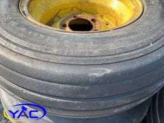8- Assorted 9.5L-15 Implement Tires W/ Rims