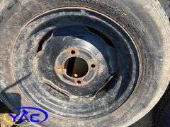 14 - 15" Concord Packer Tires (Rims Only - Tires Weathered & Cracked)