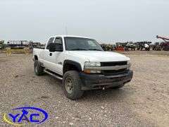 2002 CHEV SILVERADO 2500HD EXT CAB 4WD DIESEL