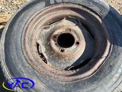 16 -15" Concord Packer Tires (Rims Only - Tires Cracked & Weathered)