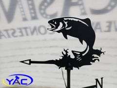 Metal Fish Weathervane
