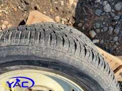 14 - 15" Concord Packer Tires (Rims Only - Tires Weathered & Cracked)