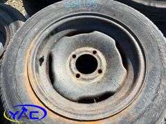 16 -15" Concord Packer Tires (Rims Only - Tires Cracked & Weathered)