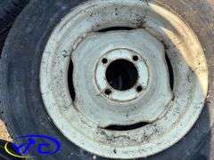 14 - 15" Concord Packer Tires (Rims Only - Tires Weathered & Cracked)