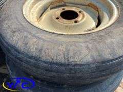 14 - 15" Concord Packer Tires (Rims Only - Tires Weathered & Cracked)