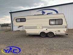 1987  TRAVELAIRE  MODEL W200 FIFTH WHEEL CAMPER