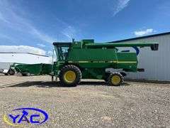 1995 JOHN DEERE 9600 COMBINE W/ 914 PICKUP HEADER