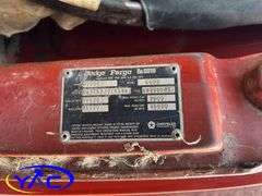 DODGE SINGLE-AXLE GRAVEL TRUCK - NOT RUNNING
