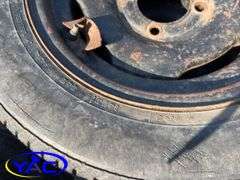 16 -15" Concord Packer Tires (Rims Only - Tires Cracked & Weathered)