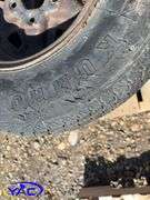 4- 205/75R14 Tires & Rims Off Of A Chevy (Rims Only Tires Weathered And Cracked)