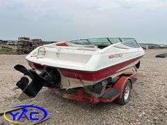 1992 MONTERAY 3L 1800 BOAT W/ 1991 TRAILER