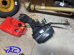 9.8HP MERCURY TILLER MOTOR  W/ FUEL TANK