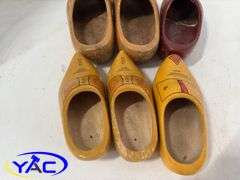 2- Sets Of Wooden Shoes