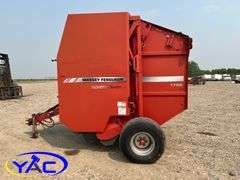 2008 MASSEY FERGUSON 1756 ROUND BALER