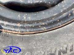 14 - 15" Concord Packer Tires (Rims Only - Tires Weathered & Cracked)