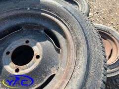 14 - 15" Concord Packer Tires (Rims Only - Tires Weathered & Cracked)