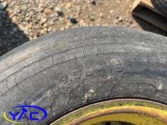 8- Assorted 9.5L-15 Implement Tires W/ Rims