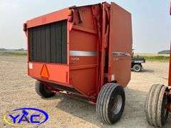 2008 MASSEY FERGUSON 1756 ROUND BALER