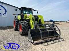2016 CLAAS AXION 810 W/ LOADER & GRAPPLE