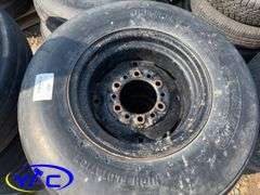 8- Assorted 9.5L-15 Implement Tires W/ Rims