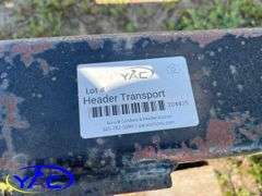 HEADER TRANSPORT - ELMER'S WELDING