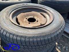 16 -15" Concord Packer Tires (Rims Only - Tires Cracked & Weathered)