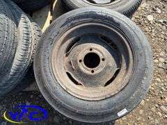 14 - 15" Concord Packer Tires (Rims Only - Tires Weathered & Cracked)