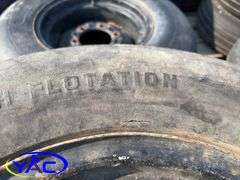 8- Assorted 9.5L-15 Implement Tires W/ Rims