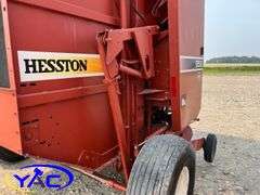 2004 HESSTON 956S ROUND BALER