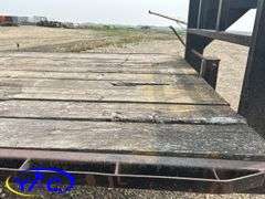 1992  DUNCAN  8' X 24' FLAT DECK TRAILER