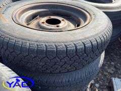 16 -15" Concord Packer Tires (Rims Only - Tires Cracked & Weathered)