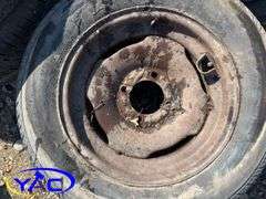 16 -15" Concord Packer Tires (Rims Only - Tires Cracked & Weathered)