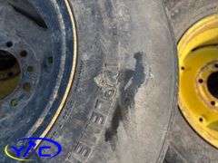 8- Assorted 9.5L-15 Implement Tires W/ Rims