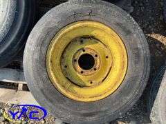 8- Assorted 9.5L-15 Implement Tires W/ Rims