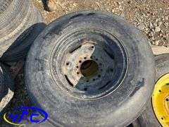 8- Assorted 9.5L-15 Implement Tires W/ Rims